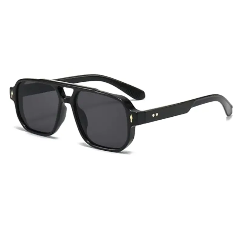 YAMEIZE Occhiali da sole Uomo Nero 1606711