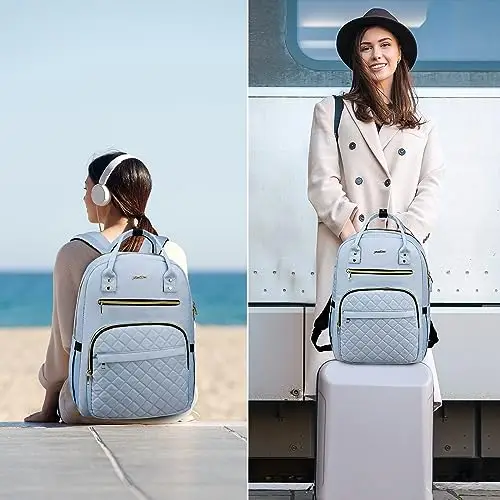 YAMTION Zaino scuola Ragazza Azzurro 2594493 miniatura 2