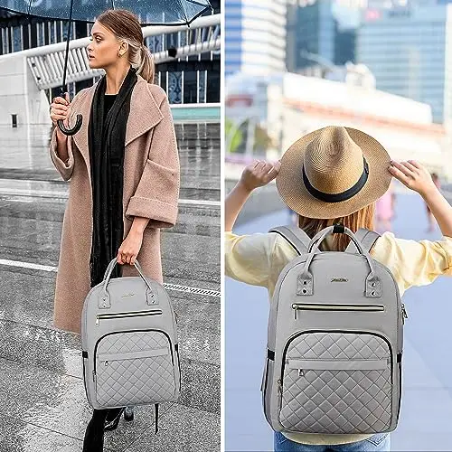 YAMTION Zaino scuola Ragazza Grigio 3167669 miniatura 2