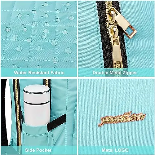 YAMTION Zaino scuola Donna Verde 2594489 miniatura 3