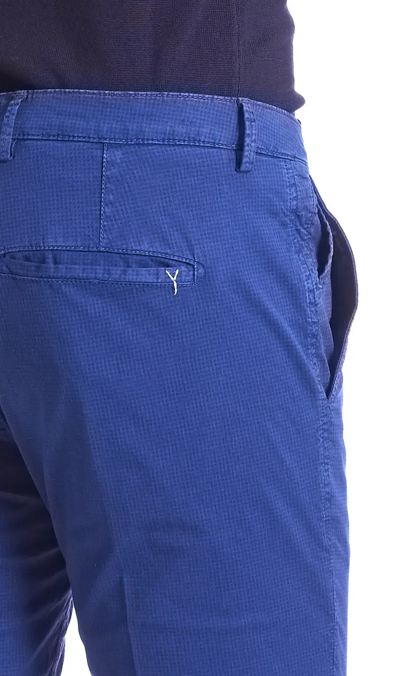 Pantalone yan simmon a fantasia tasche america modello story, colore bluette miniatura 2