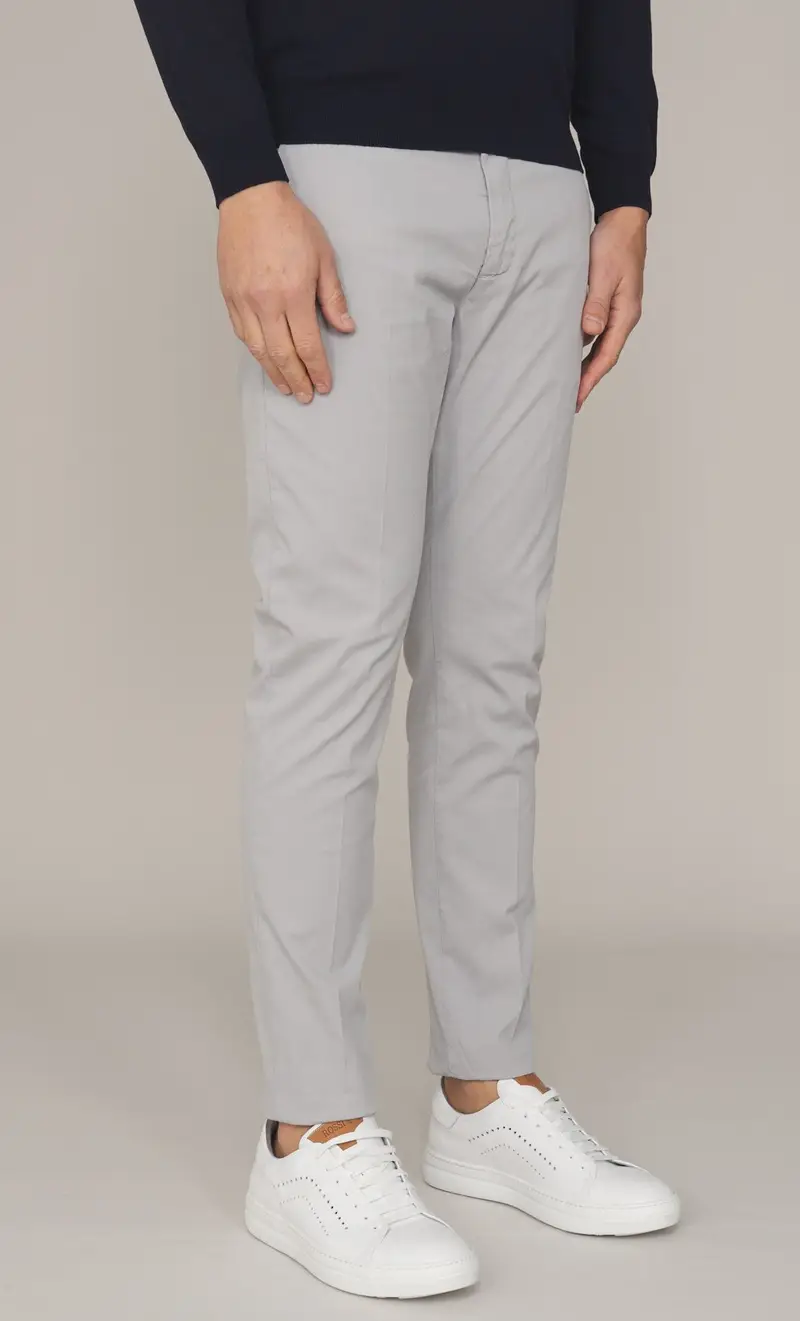Pantalone yan simmon leggero cannetté - man, colore grigio