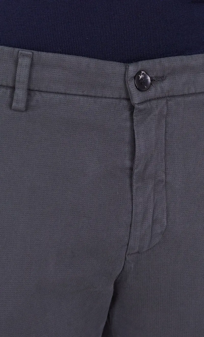 Pantalone yan simmon man micro armatura, colore grigio miniatura 2