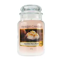 Yankee Candle Candela profumata crema di riso al cocco 623 g