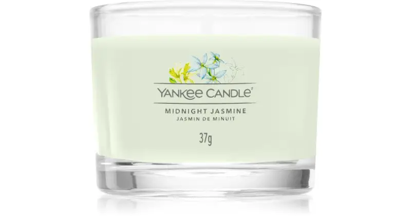 Candela votiva in vetro Midnight Jasmine 37 g