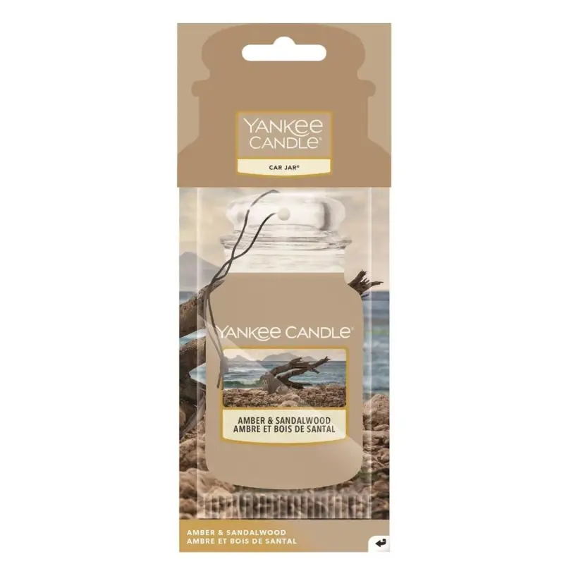 Car Jar Amber & Sandalwood - Profumo auto