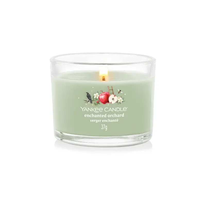 Filled Votive Candles Enchanted Orchard 37g - - Candele profumate miniatura 3