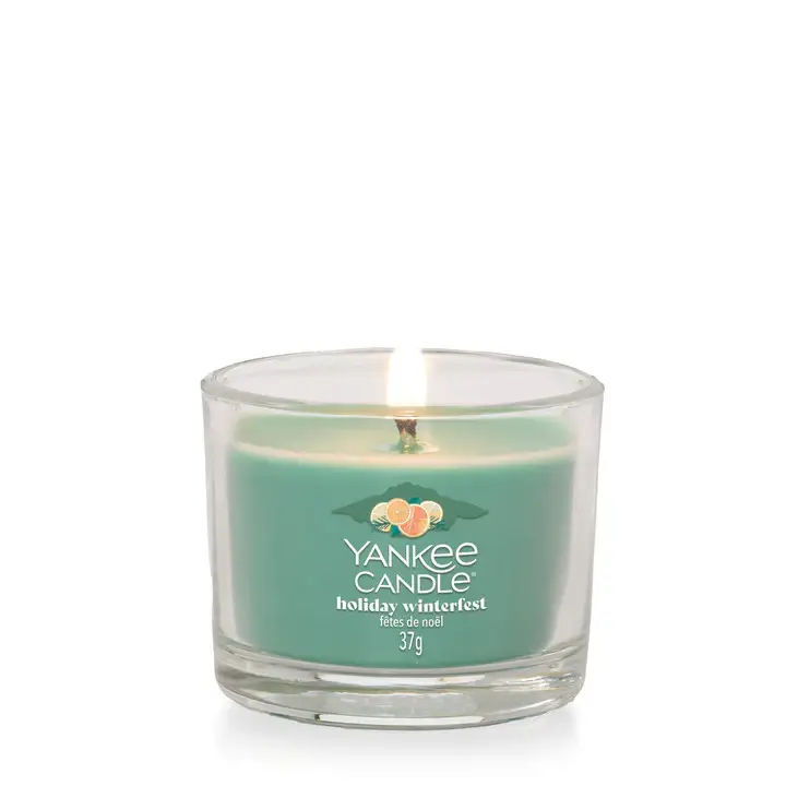 Filled Votive Candles Holiday Winterfest 37g - - Candele profumate miniatura 3