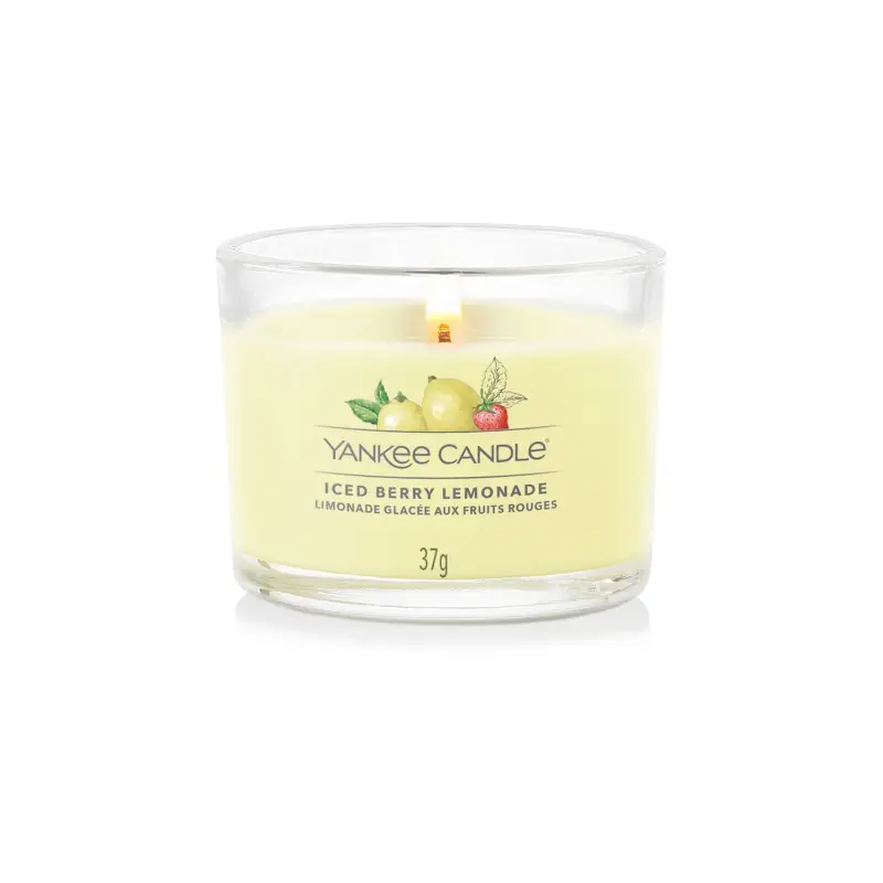 Filled Votive Candles Iced Berry Lemonade - - Candele profumate