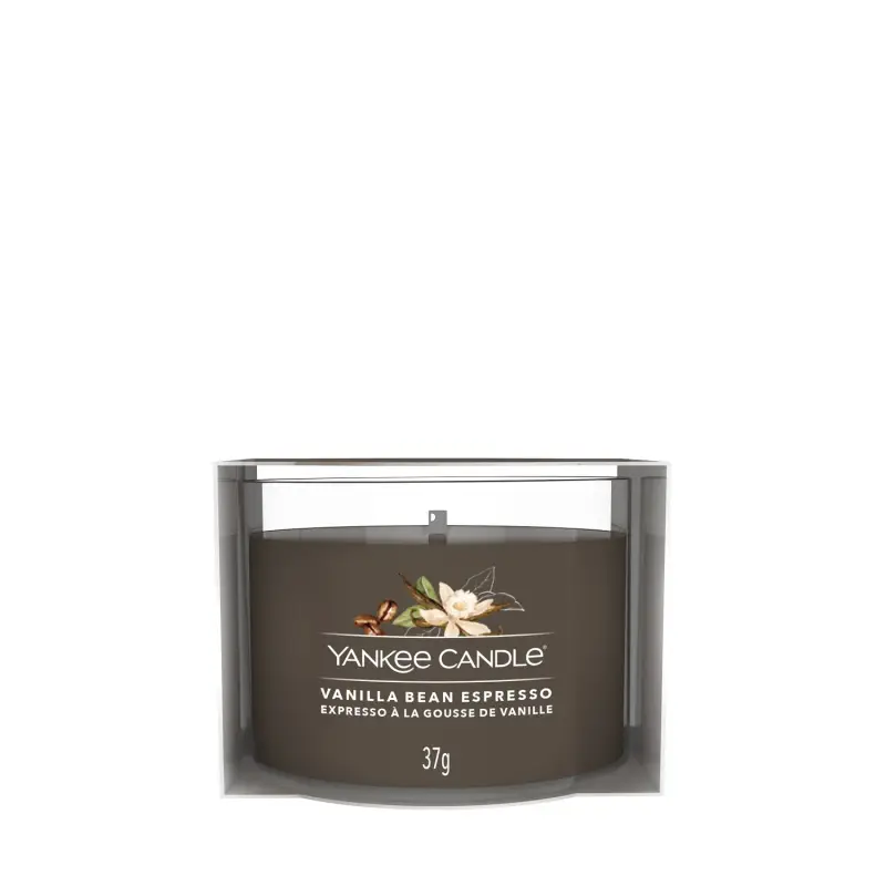 Filled Votive Candles Vanilla Bean Espresso 37g - - Candele profumate