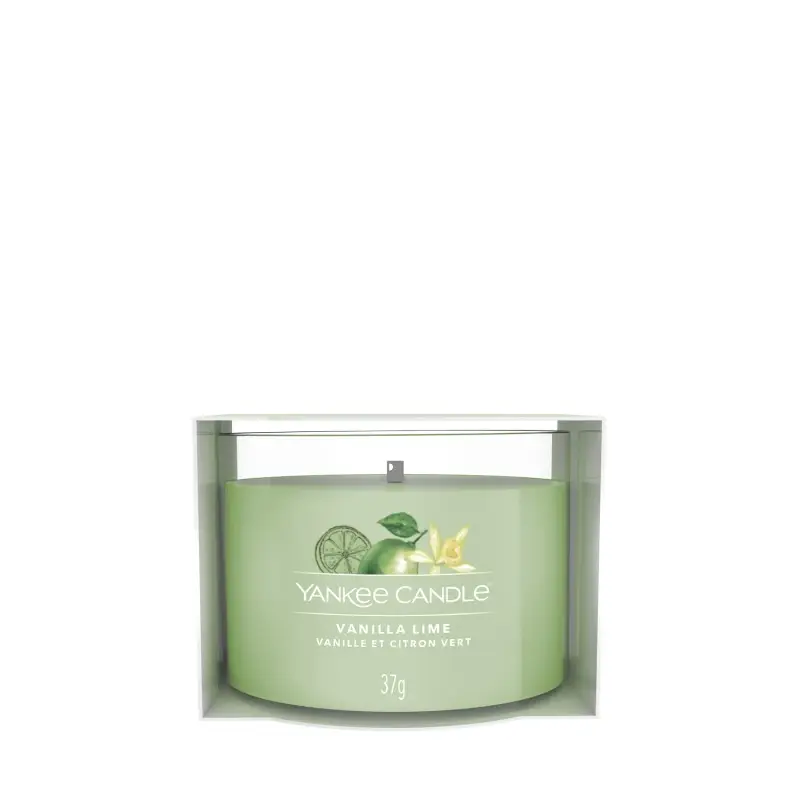 Filled Votive Candles Vanilla Lime 37g - - Candele profumate