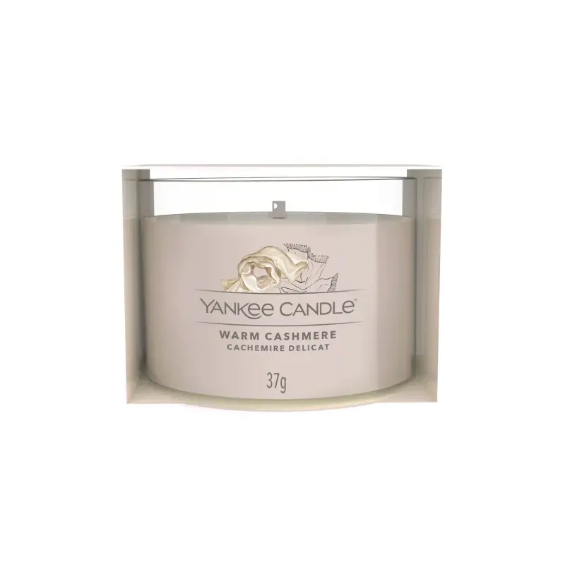 Filled Votive Candles Warm Cashmere - - Candele profumate