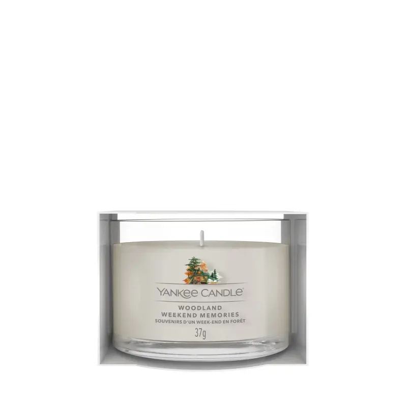 Filled Votive Candles Woodland Weekend Memories 37g - - Candele profumate