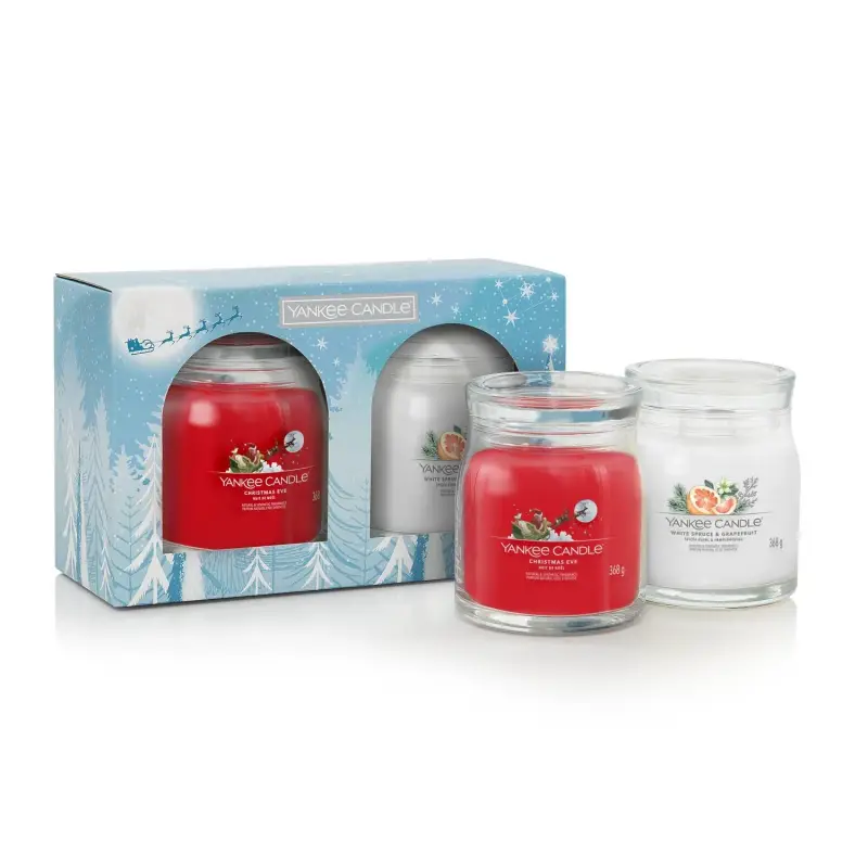 Signature Jar Candles 2 Signature Jar Candles Gift Set - - Candele profumate miniatura 2