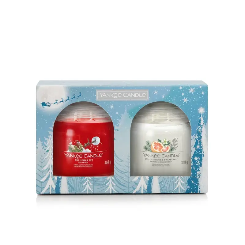 Signature Jar Candles 2 Signature Jar Candles Gift Set - - Candele profumate