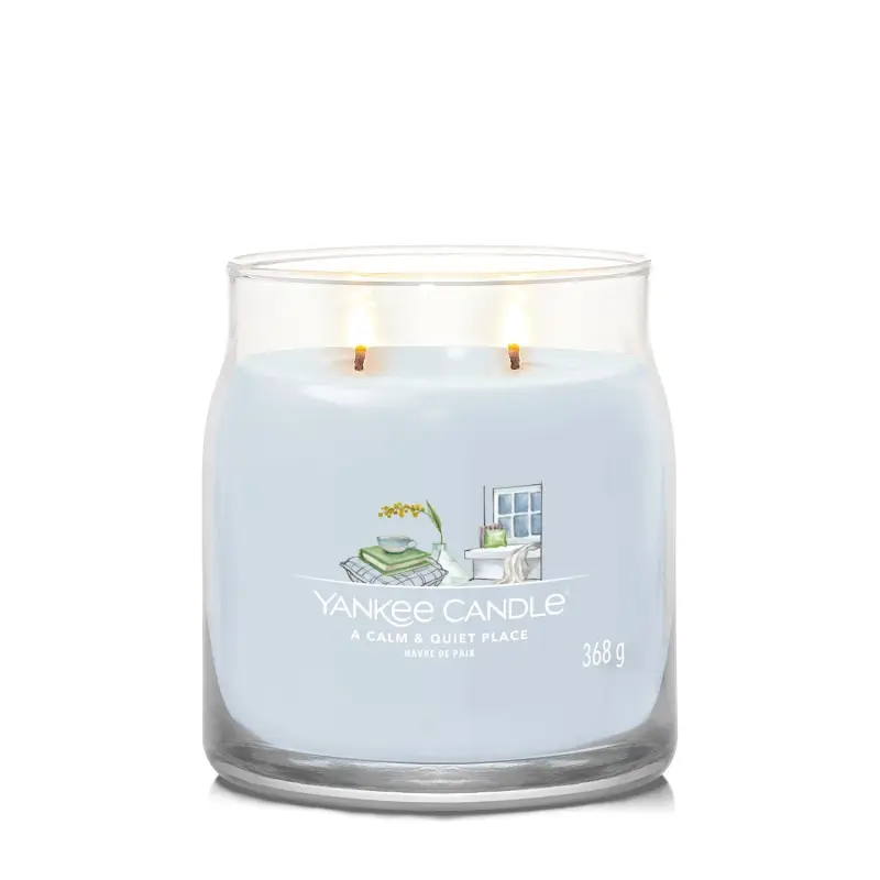 Signature Jar Candles A Calm & Quiet Place 567g - LARGE - Candele profumate miniatura 2