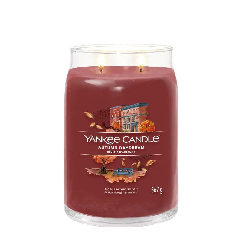 Signature Jar Candles Autumn Daydream 567g - LARGE - Candele profumate miniatura 2