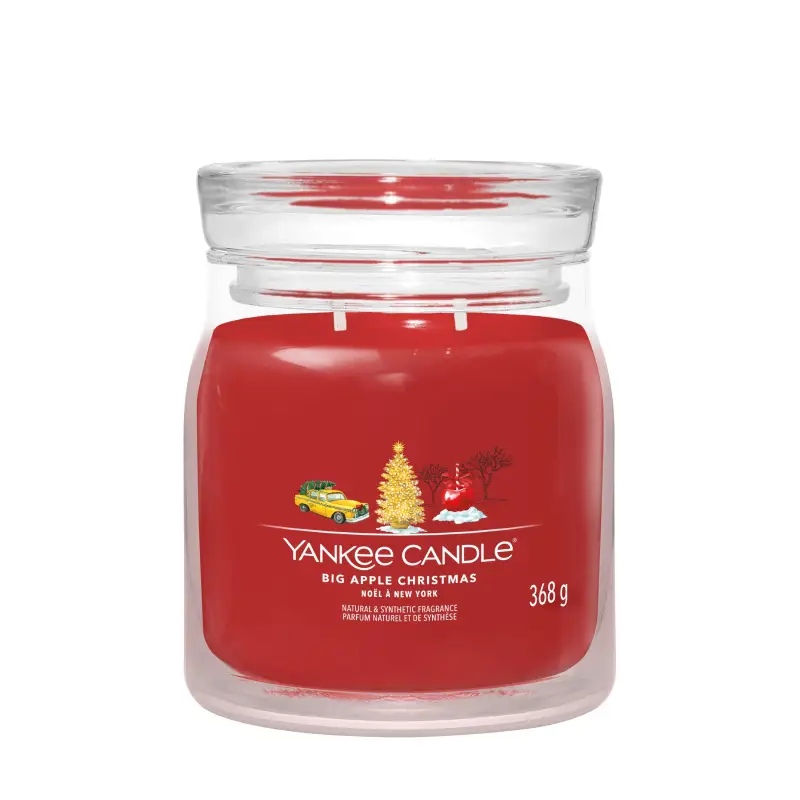Signature Jar Candles Big Apple Christmas 368g - MEDIUM - Candele profumate