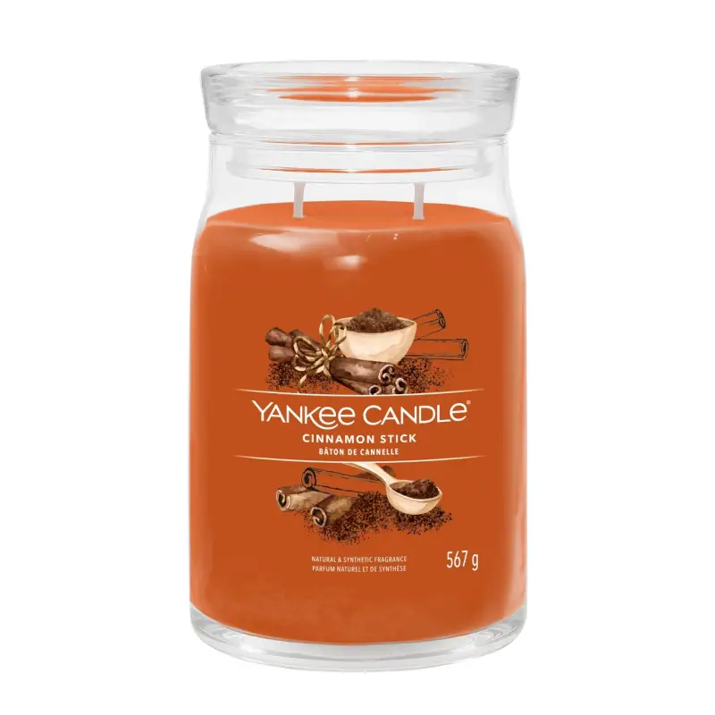 Signature Jar Candles Cinnamon Stick 567g - LARGE - Candele profumate