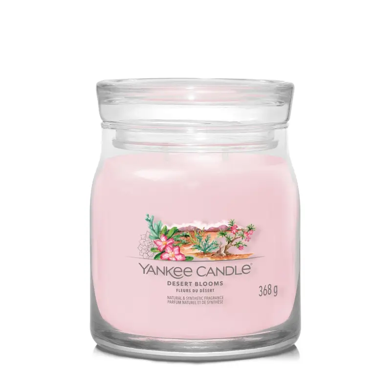 Signature Jar Candles Desert Blooms 368g - MEDIUM - Candele profumate