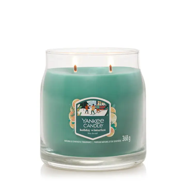 Signature Jar Candles Holiday Winterfest 368g - MEDIUM - Candele profumate miniatura 2