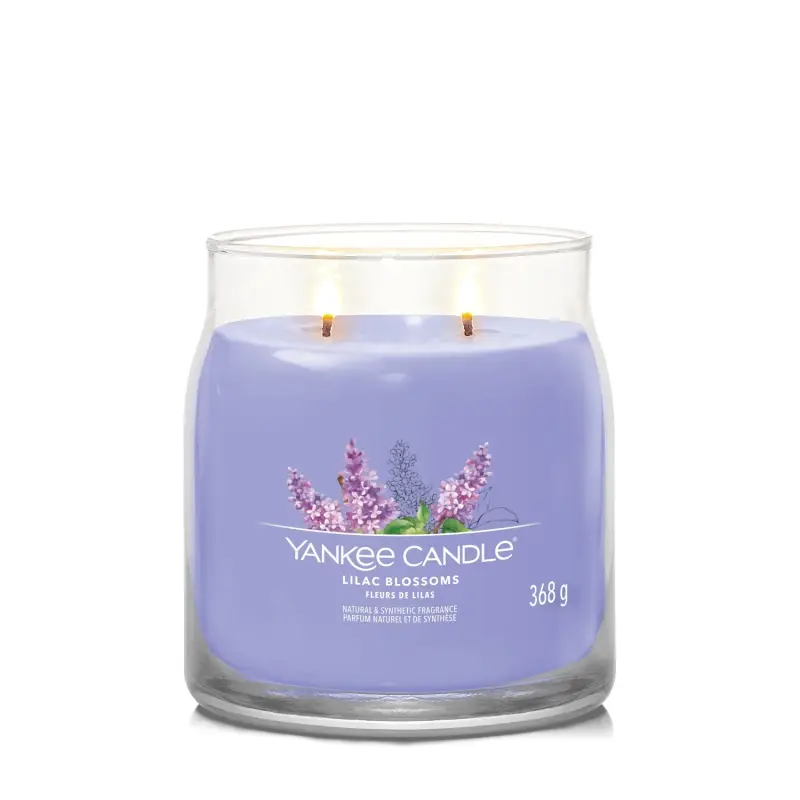 Signature Jar Candles Lilac Blossoms 368g - MEDIUM - Candele profumate miniatura 2