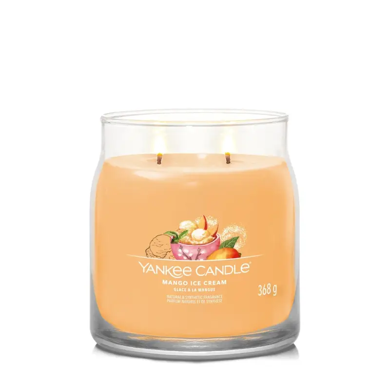 Signature Jar Candles Mango Ice Cream 368g - MEDIUM - Candele profumate miniatura 2