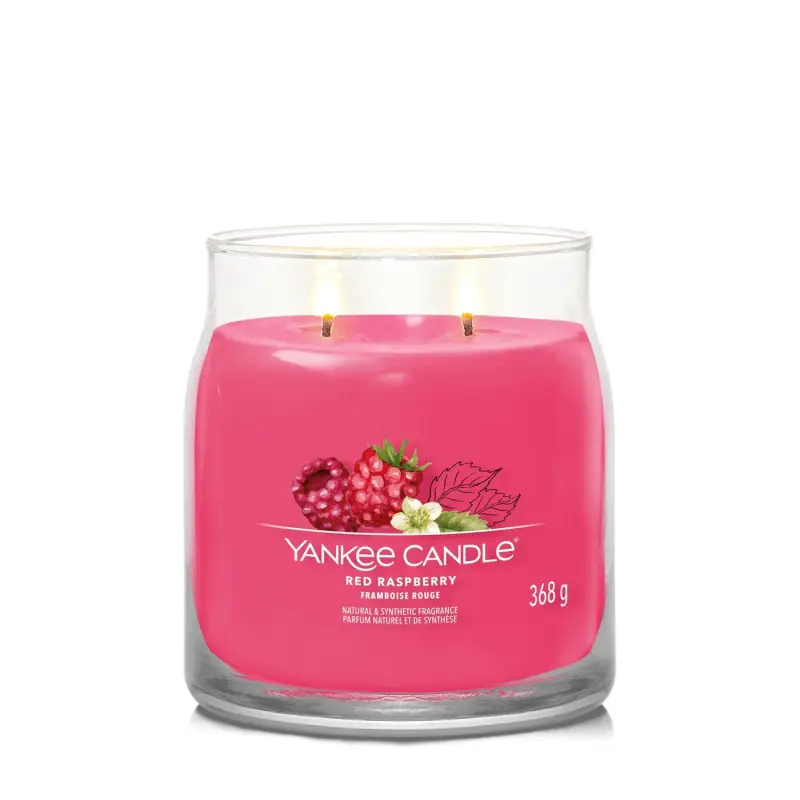 Signature Jar Candles Red Raspberry 368g - MEDIUM - Candele profumate miniatura 2