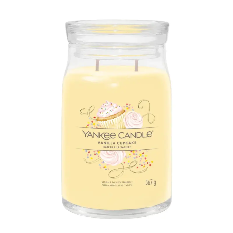 Signature Jar Candles Vanilla Cupcake 567g - LARGE - Candele profumate