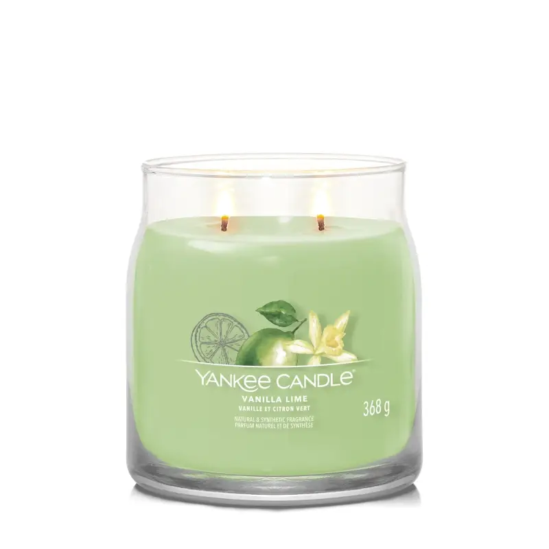 Signature Jar Candles Vanilla Lime 368g - MEDIUM - Candele profumate miniatura 2