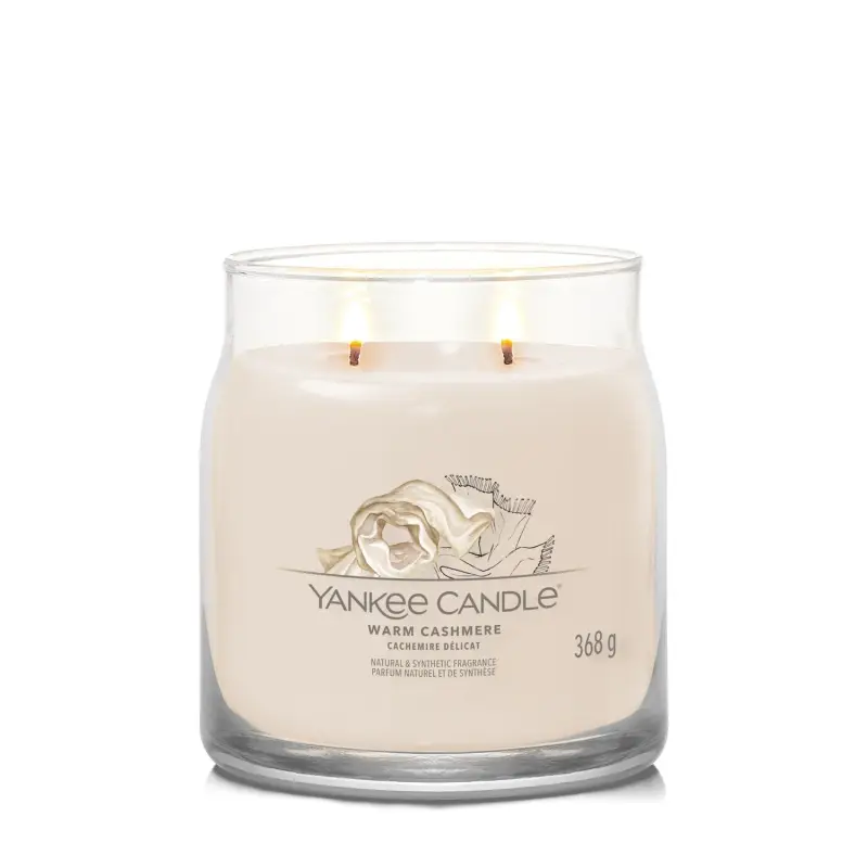 Signature Jar Candles Warm Cashmere 368g - MEDIUM - Candele profumate miniatura 2