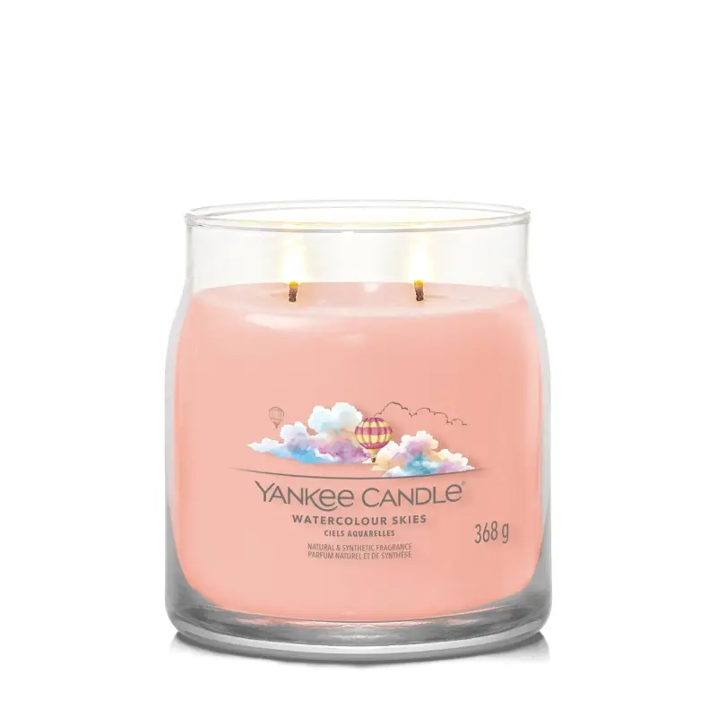Signature Jar Candles Watercolour Skies 368g - MEDIUM - Candele profumate miniatura 2