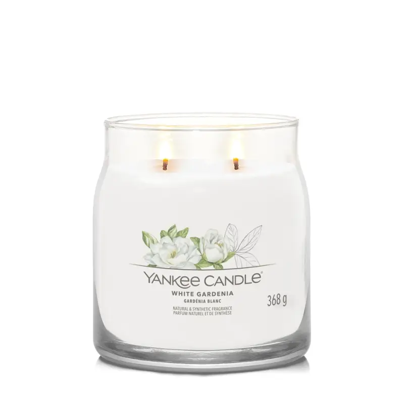 Signature Jar Candles White Gardenia 368g - MEDIUM - Candele profumate miniatura 2