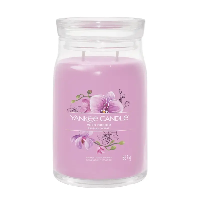 Signature Jar Candles Wild Orchid 567g - LARGE - Candele profumate