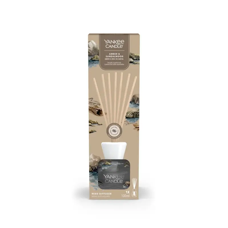 Signature Reed Diffuser Amber & Sandalwood - Diffusori di profumo miniatura 2