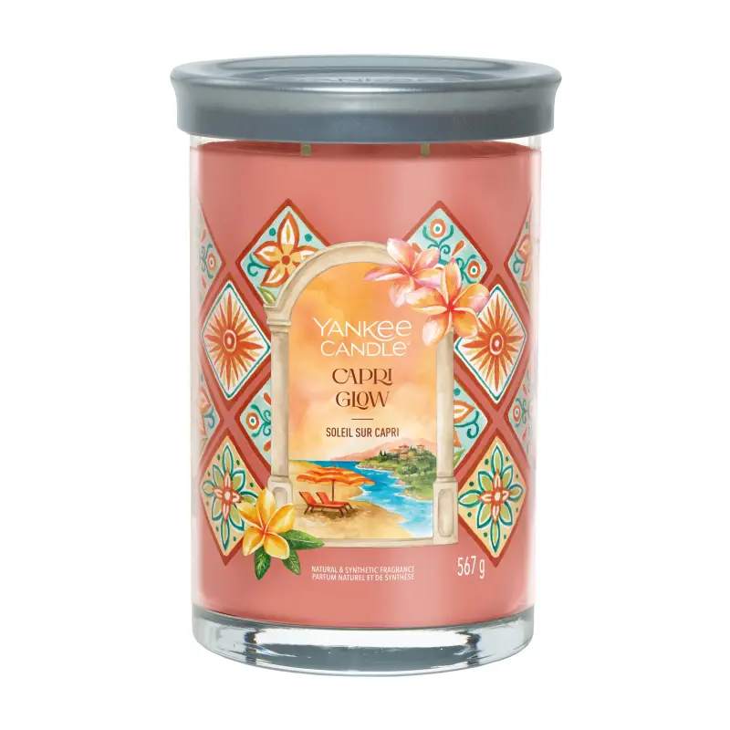 Signature Tumbler Candles Capri Glow 567g - LARGE - Candele profumate