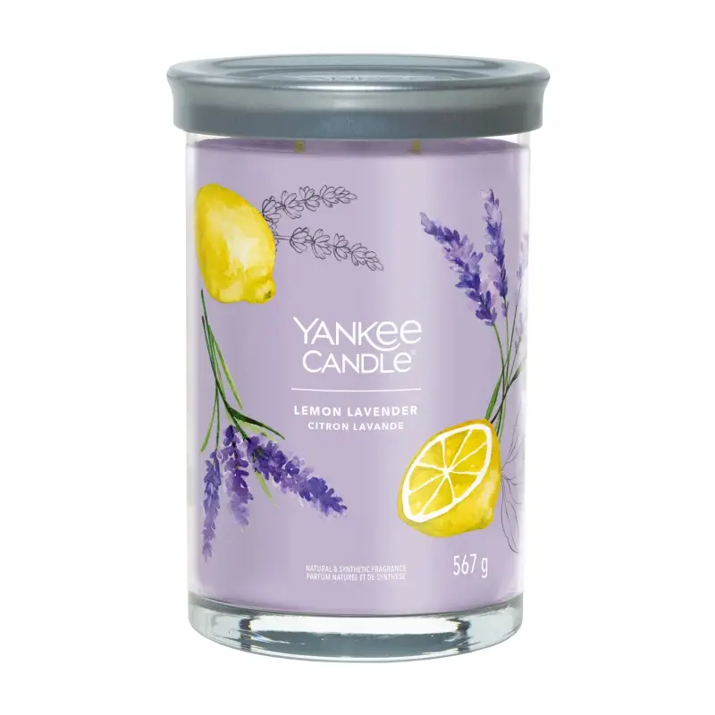Signature Tumbler Candles Lemon Lavender 567g - LARGE - Candele profumate
