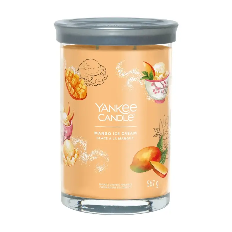 Signature Tumbler Candles Mango Ice Cream 567g - LARGE - Candele profumate