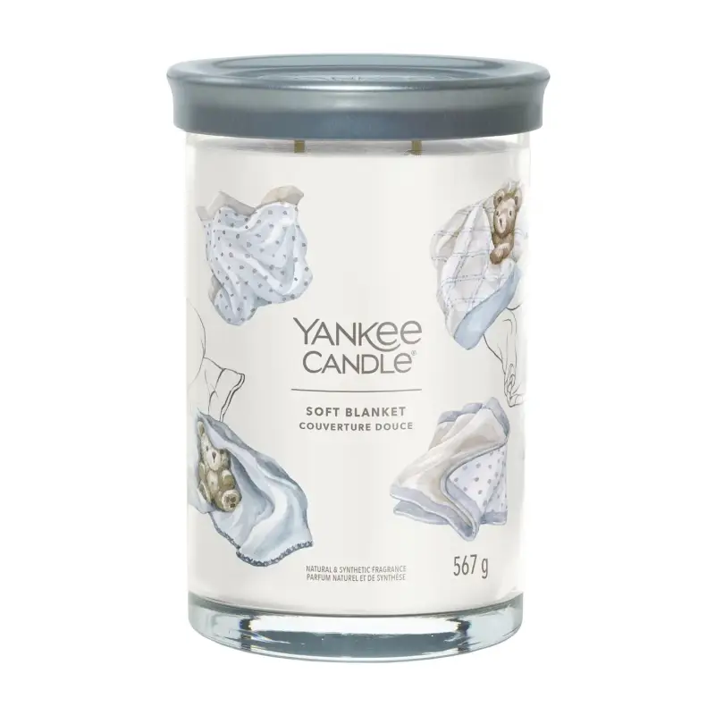 Signature Tumbler Candles Soft Blanket 567g - LARGE - Candele profumate