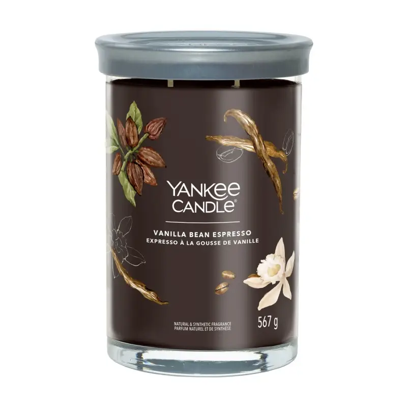 Signature Tumbler Candles Vanilla Bean Espresso 567g - LARGE - Candele profumate