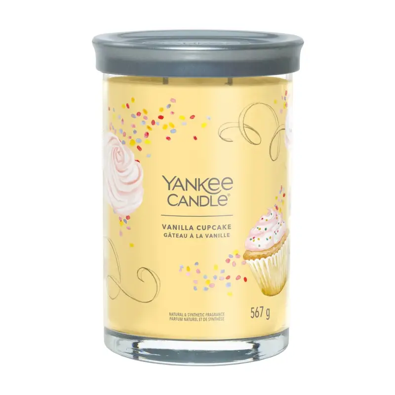 Signature Tumbler Candles Vanilla Cupcake 567g - LARGE - Candele profumate