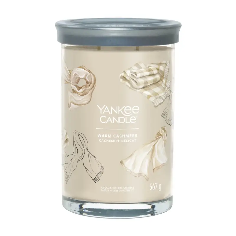 Signature Tumbler Candles Warm Cashmere 567g - LARGE - Candele profumate