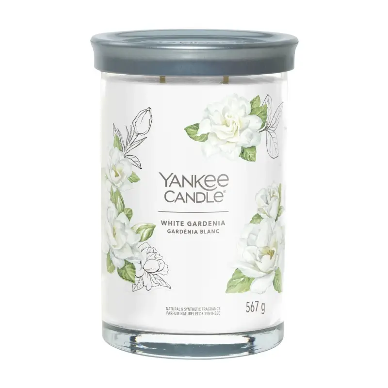 Signature Tumbler Candles White Gardenia 567g - LARGE - Candele profumate