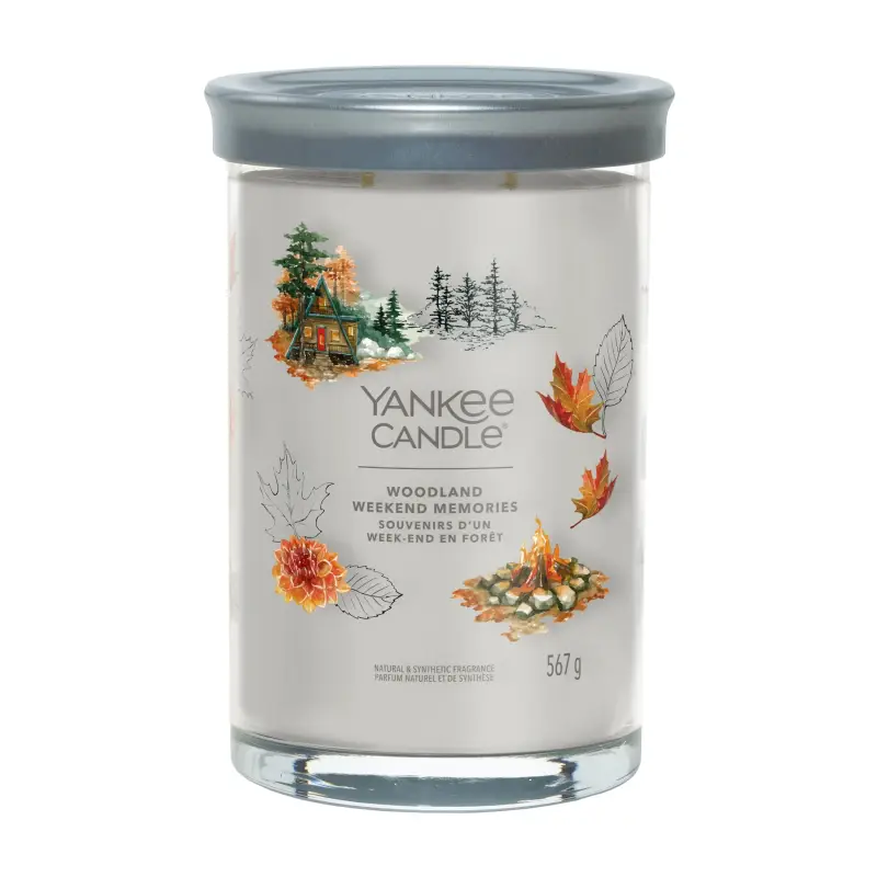 Signature Tumbler Candles Woodland Weekend Memories 567g - LARGE - Candele profumate
