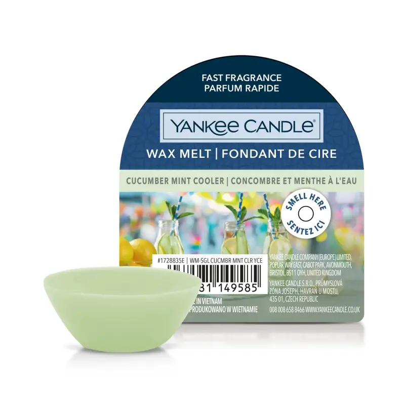 Wax Melts Cucumber Mint Cooler 22g - - Candele profumate