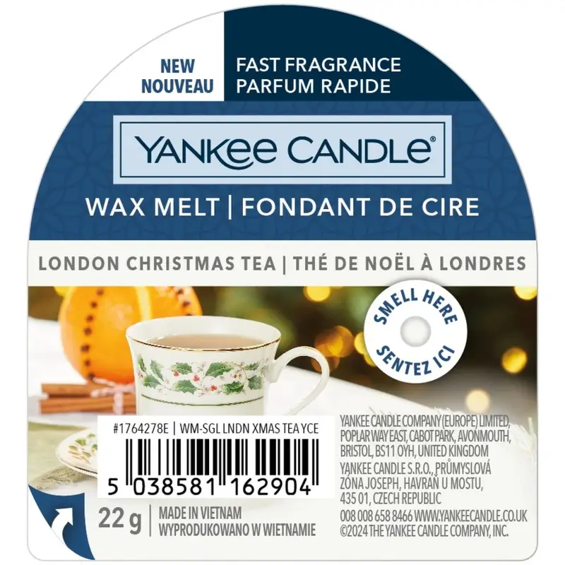 Wax Melts London Christmas Tea 22g - - Candele profumate