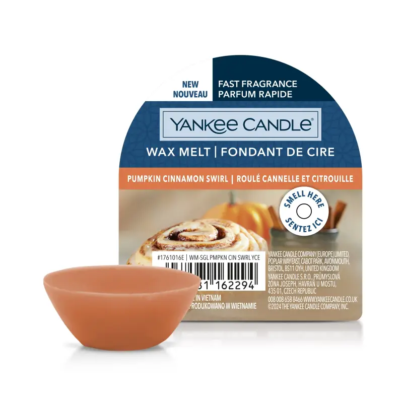 Wax Melts Pumpkin Cinnamon Swirl 22g - - Candele profumate
