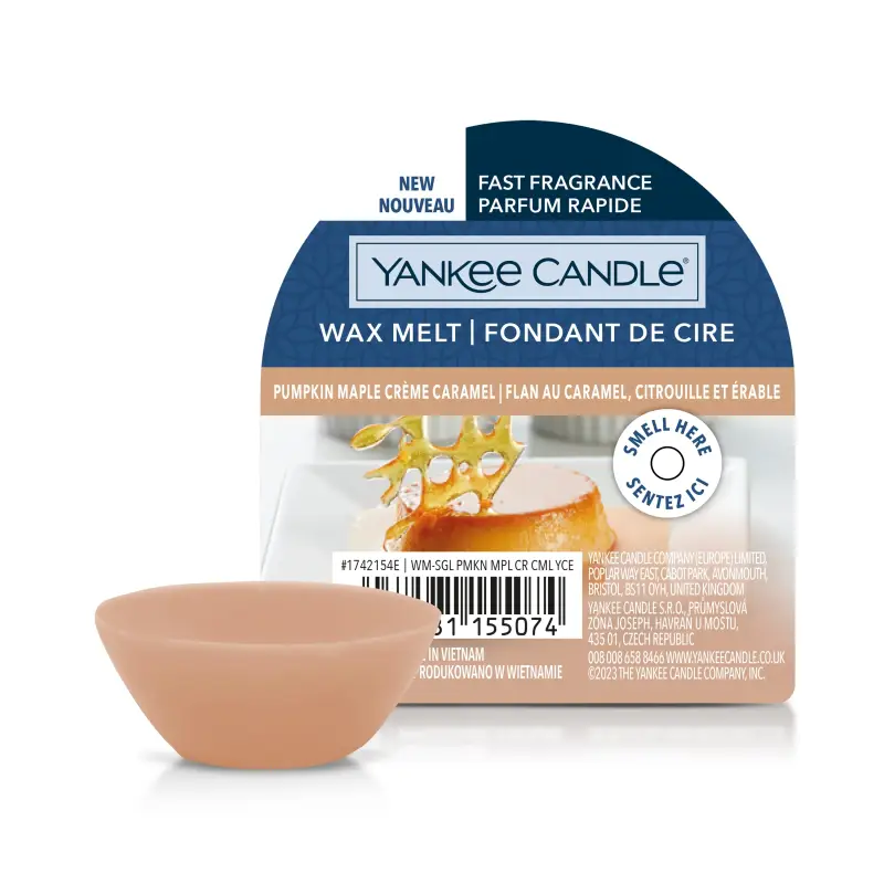 Wax Melts Pumpkin Maple Crème Caramel 22g - - Candele profumate