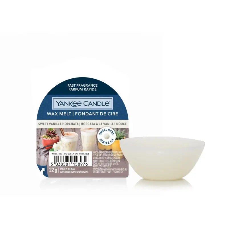 Wax Melts Sweet Vanilla Horchata 22g - - Candele profumate