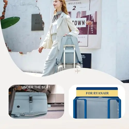 Yankony Zaino da viaggio Donna Blu 3615113 miniatura 2